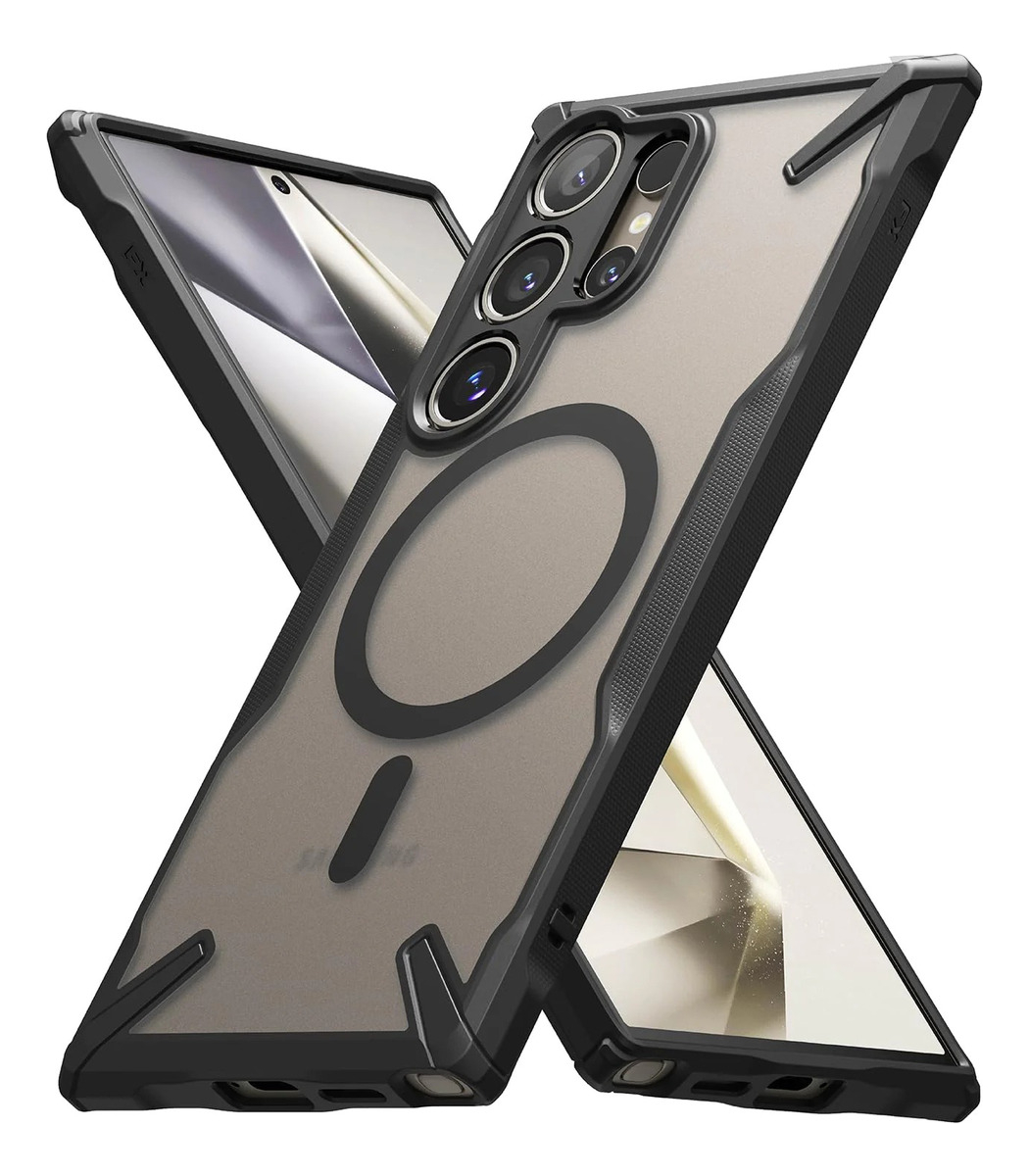 CASE RINGKE FUSION X MAGSAFE PARA GALAXY S24 ULTRA BLACK - 1