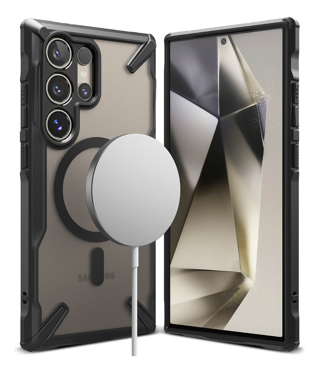 CASE RINGKE FUSION X MAGSAFE PARA GALAXY S24 ULTRA BLACK - 2