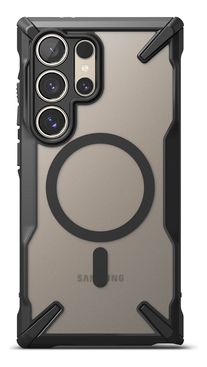 CASE RINGKE FUSION X MAGSAFE PARA GALAXY S24 ULTRA BLACK - 3