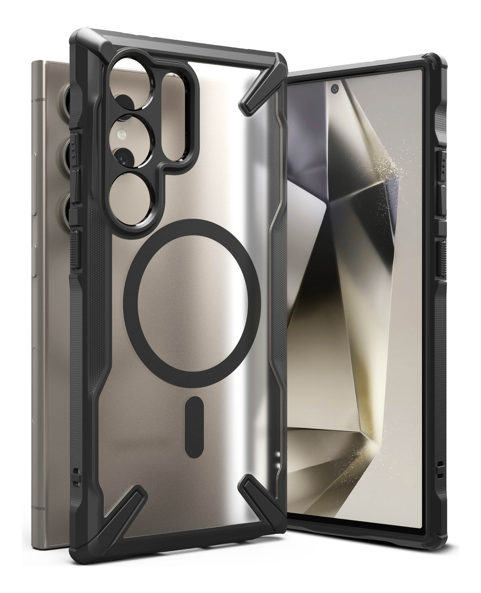 CASE RINGKE FUSION X MAGSAFE PARA GALAXY S24 ULTRA BLACK - 4