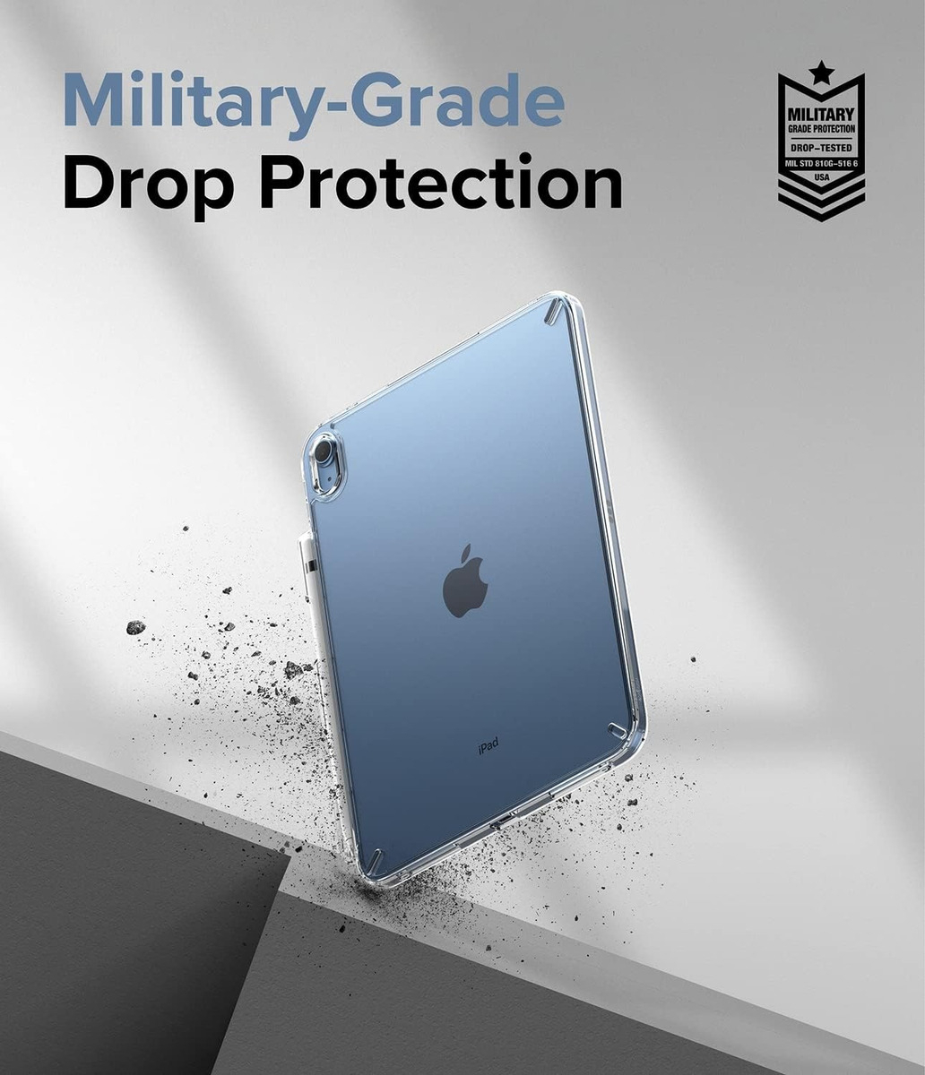 RINGKE FUSION CASE PARA IPAD A16 CHIP 11MA GEN (2025) CLEAR - 5