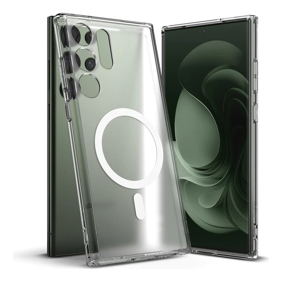 CASE RINGKE FUSION MAGSAFE CLEAR PARA GALAXY S23 ULTRA - 5