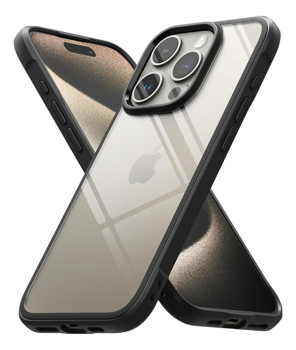 CASE RINGKE FUSION BOLD PARA IPHONE 15 PRO MAX 6.7 BLACK - 1