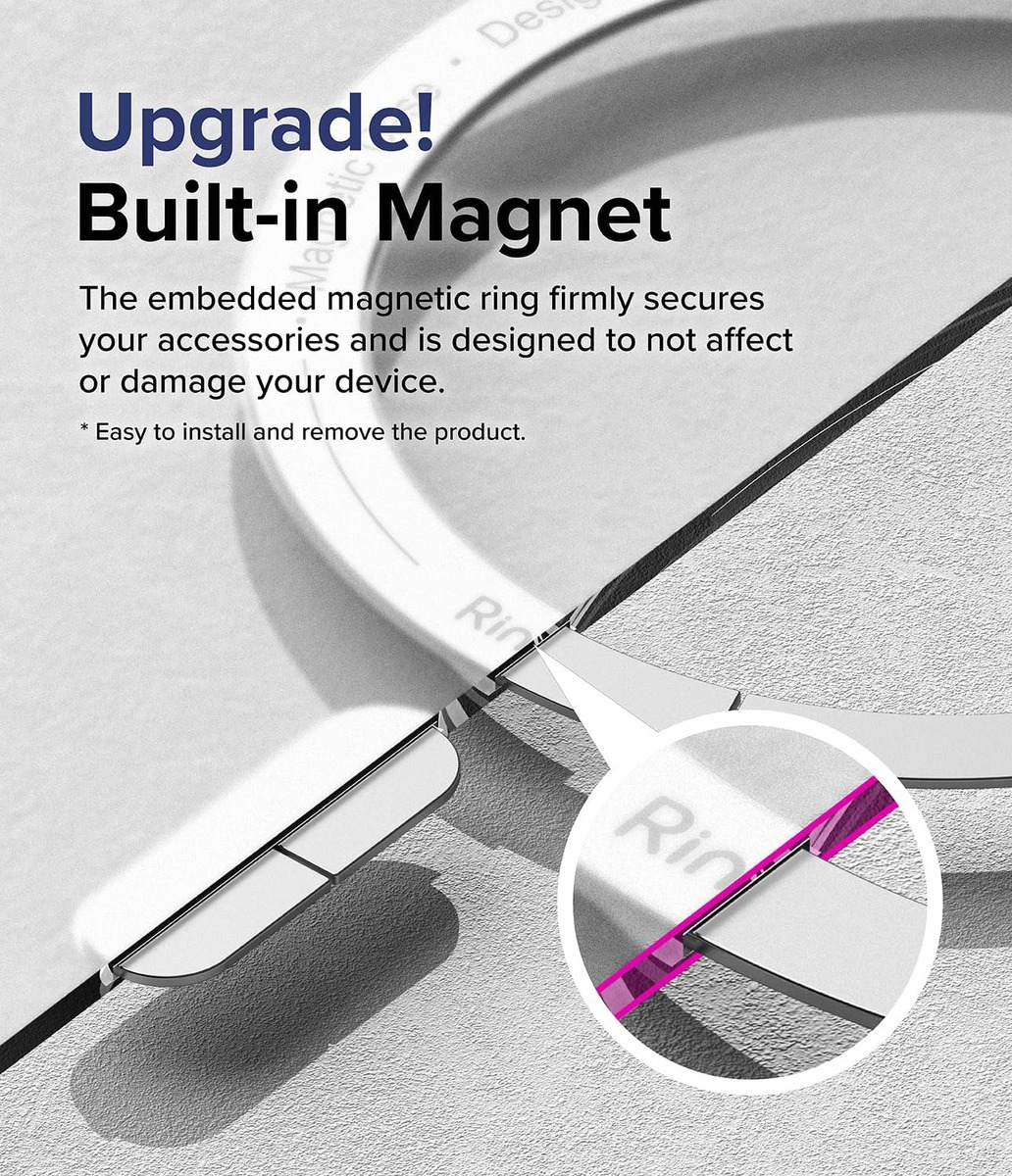 CASE RINGKE FUSION MAGSAFE PARA IPHONE 15 PRO MAX 6.7 CLEAR - 5