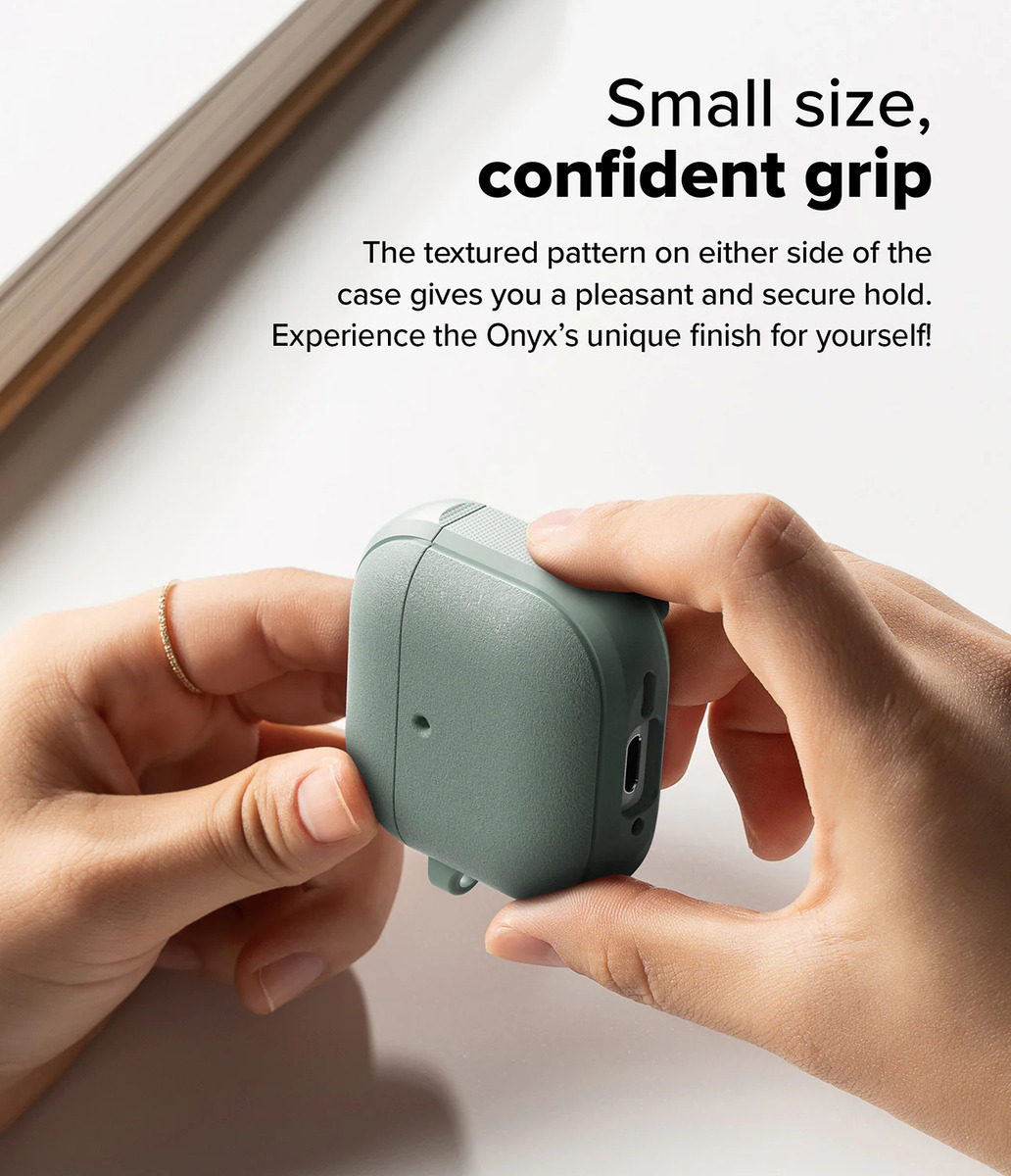 CASE RINGKE ONYX (MAG) PARA AIRPODS 4 | 4TA GEN 2024 GREEN - 4