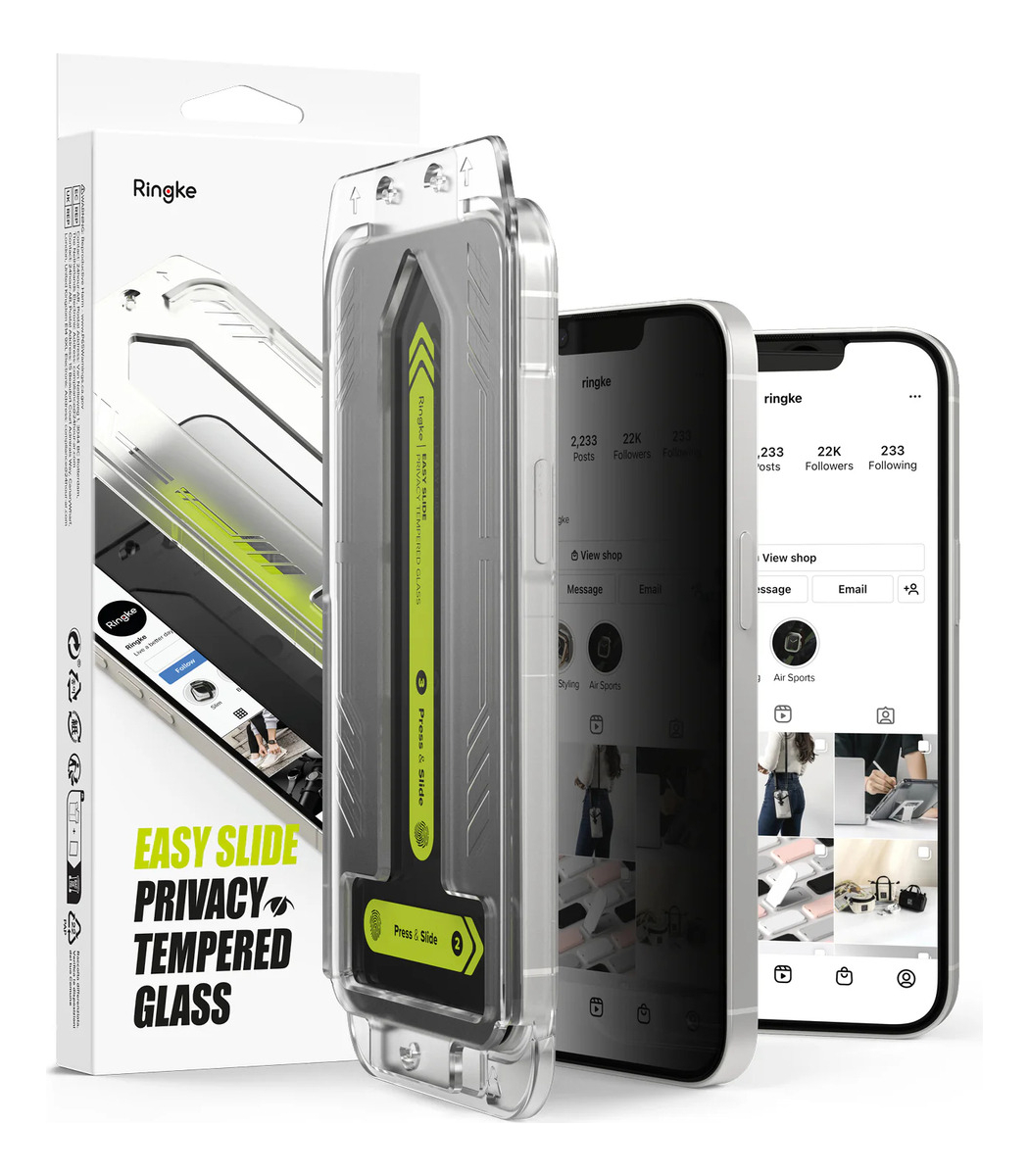 MICA ANTIESPÍA RINGKE PARA IPHONE 14 NORMAL 6.1 2-PACK - 1