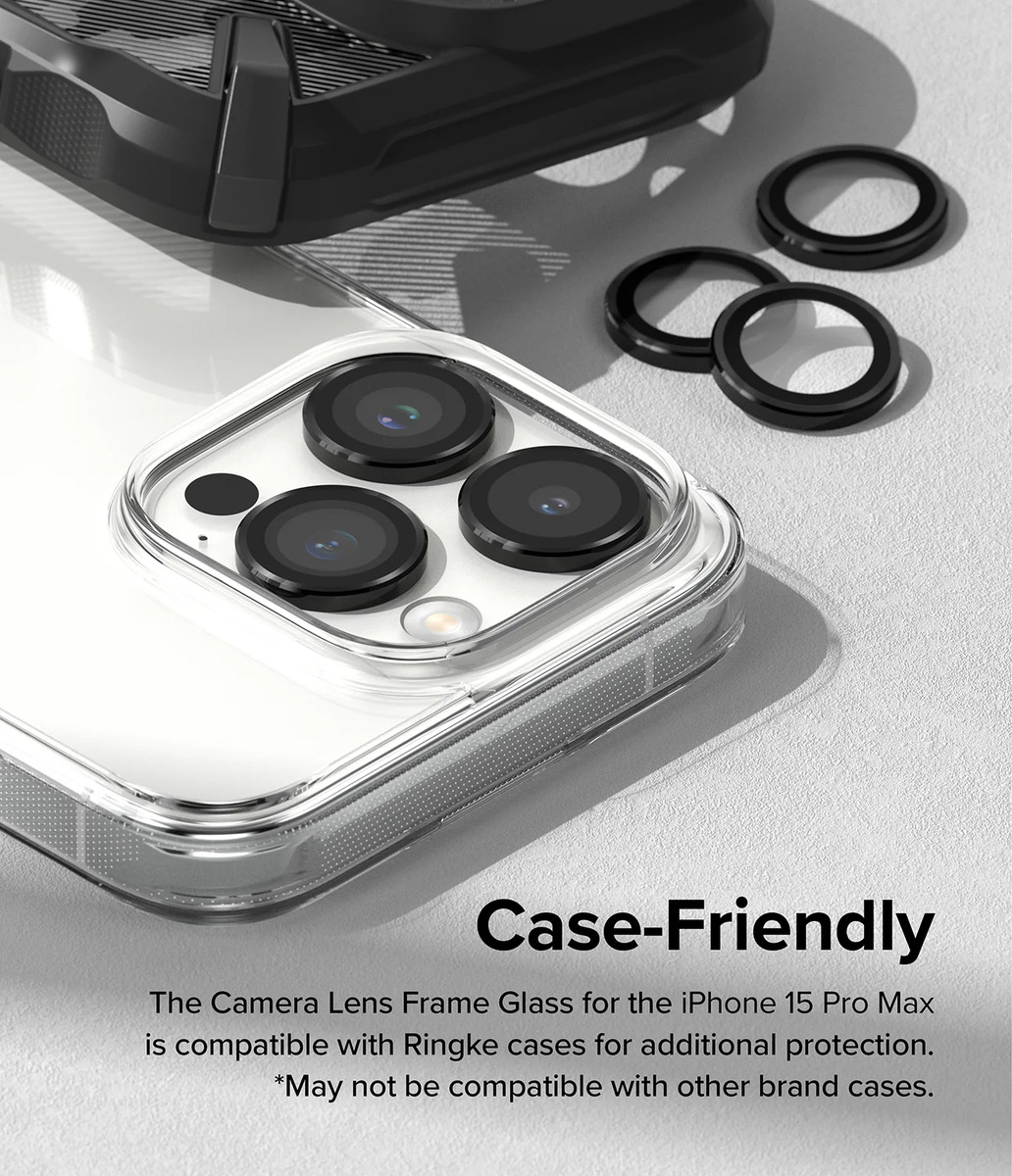 MICA PROTECTOR CÁMARA RINGKE FRAME IPHONE 15 PRO - 6