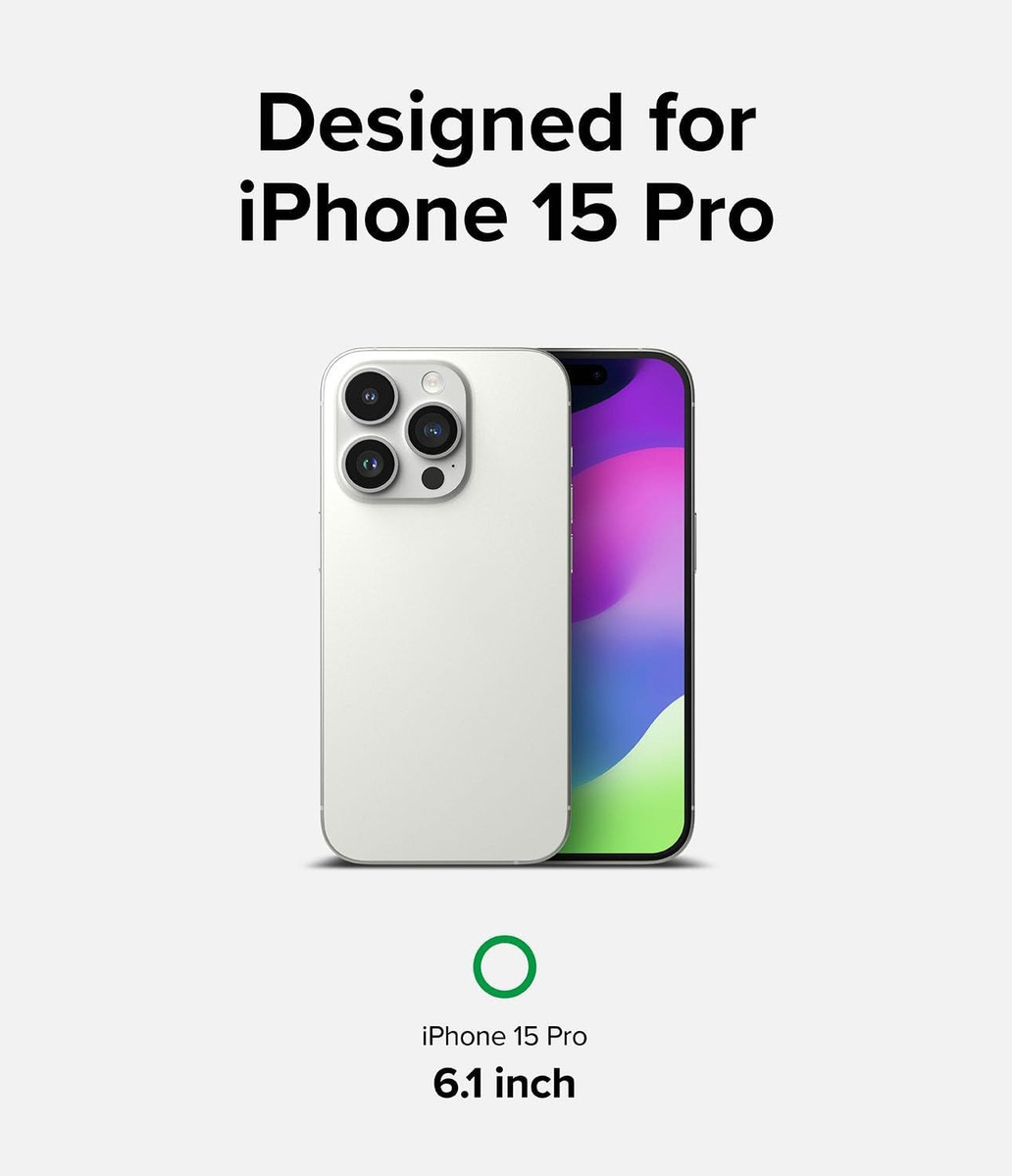 MICA ANTIESPÍA RINGKE PARA IPHONE 15 PRO 6.1 CON INSTALADOR - 6
