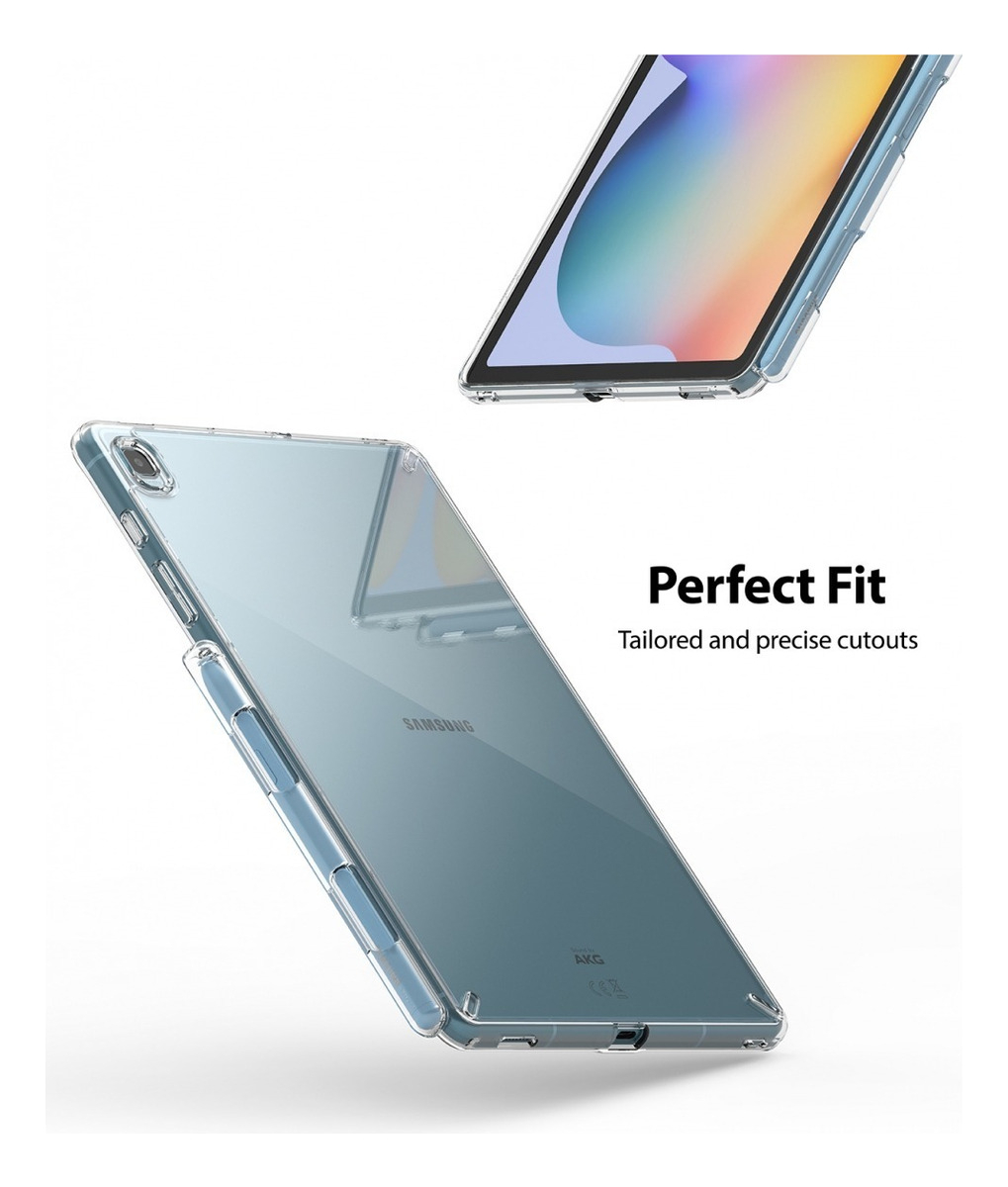 CASE RINGKE FUSION CLEAR PARA GALAXY TAB S6 LITE P613 P619 - 3