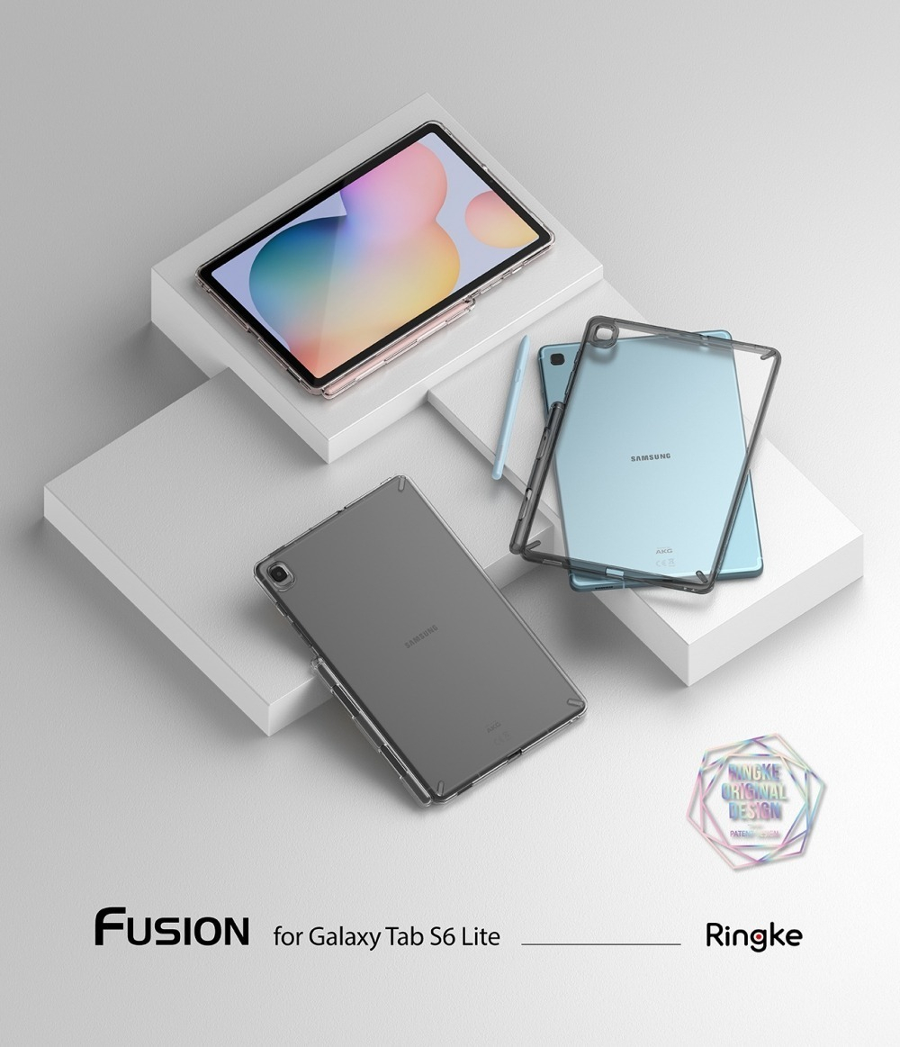 CASE RINGKE FUSION CLEAR PARA GALAXY TAB S6 LITE P613 P619 - 6