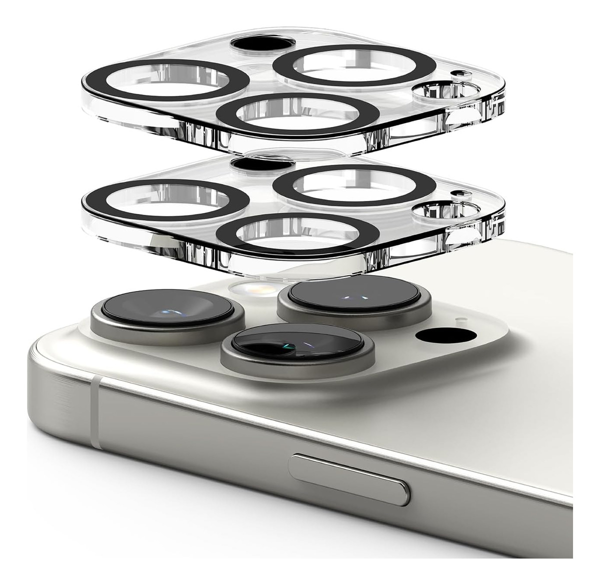 MICA PROTECTOR CÁMARA RINGKE GLASS IPHONE 16 PRO MAX 6.9 2PC - 1