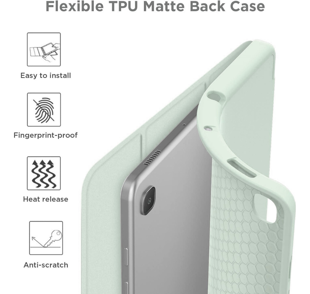 CASE GALAXY TAB S6 LITE 2022 P613 P619 FLIP COVER PROTECTOR - 6