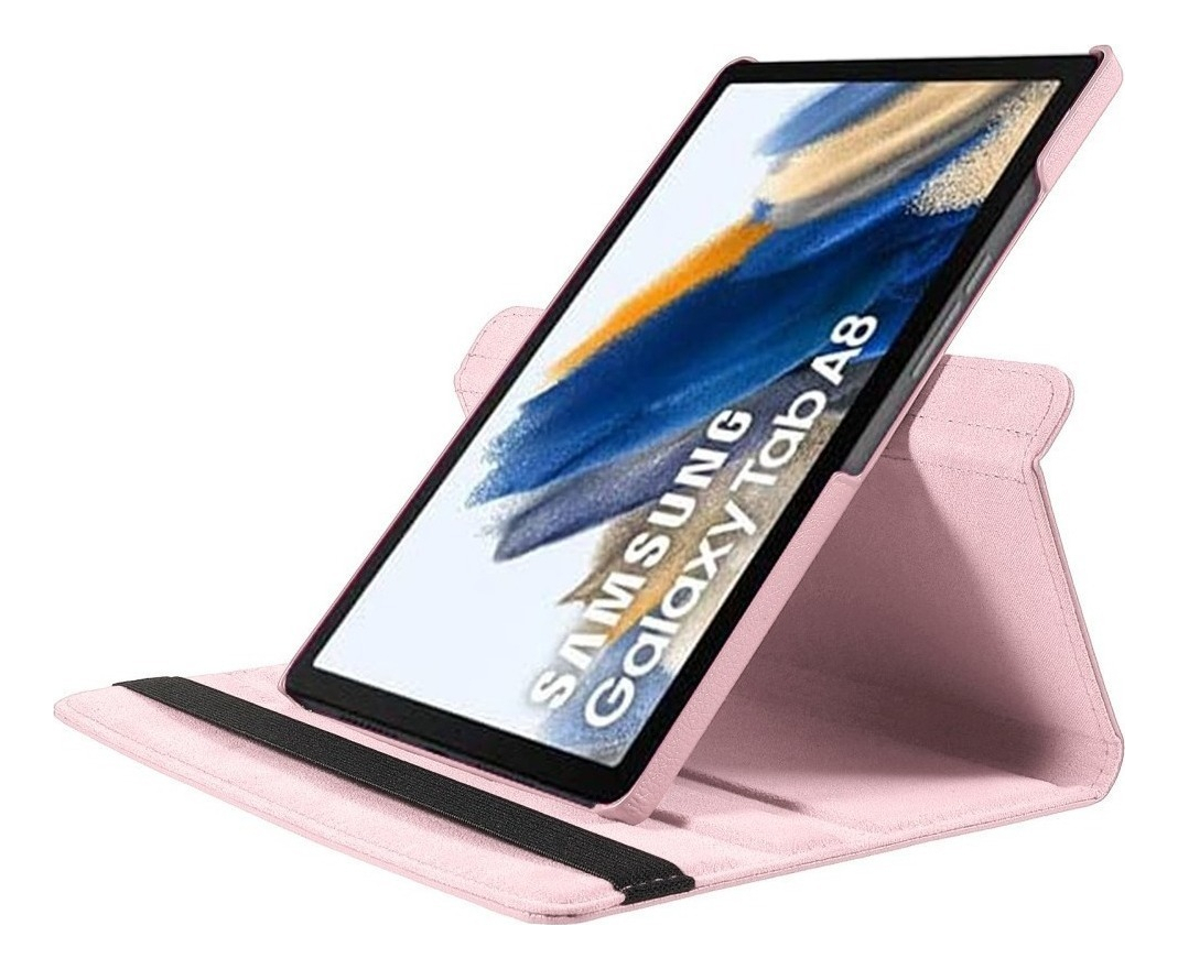 CASE FUNDA PROTECTOR PARA GALAXY TAB A8 10.5 X200 X205 ROSA - 5