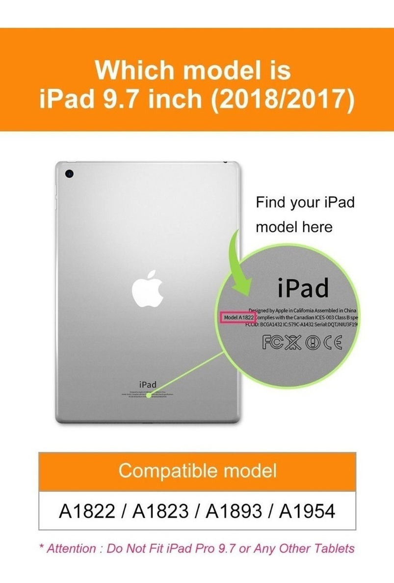 SMART CASE PARA IPAD 9.7 6TA 5TA 2018 2017 FUNDA SILICONADA - 2