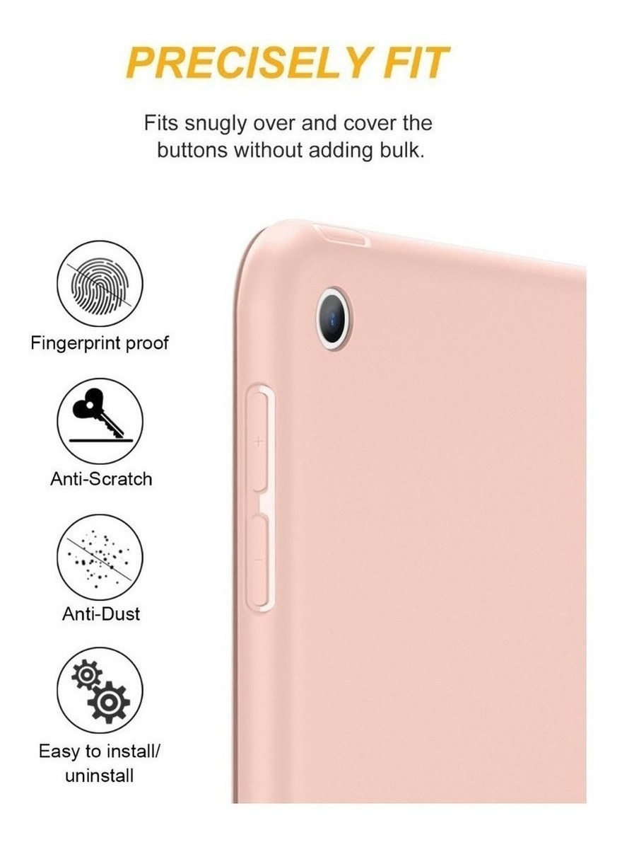SMART CASE PARA IPAD 9.7 6TA 5TA 2018 2017 FUNDA SILICONADA - 4