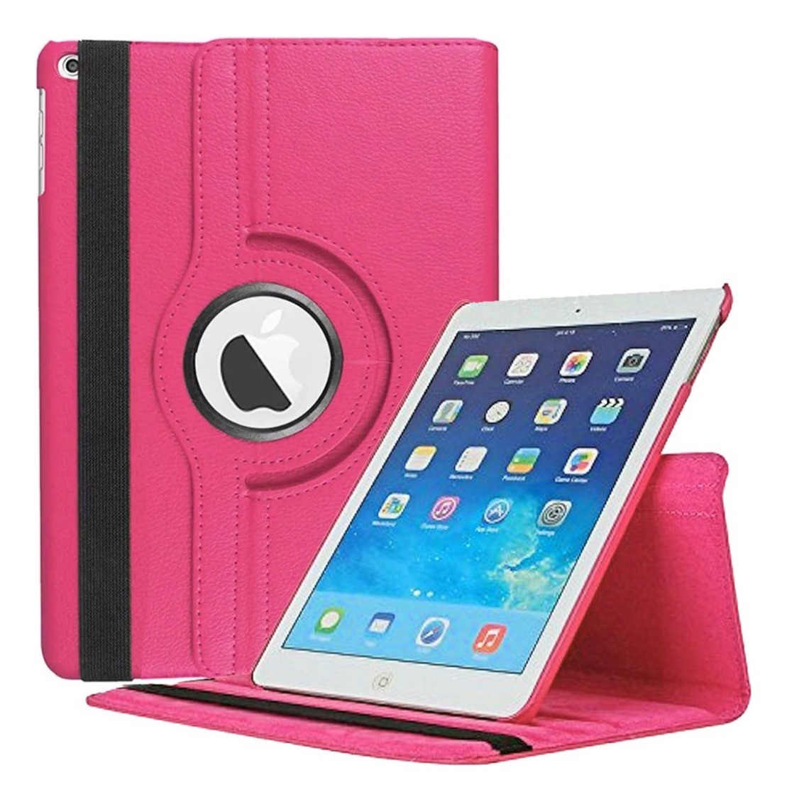 CASE PROTECTOR PARA IPAD 9.7 5TA GEN A1822 A1823 FUCSIA - 1