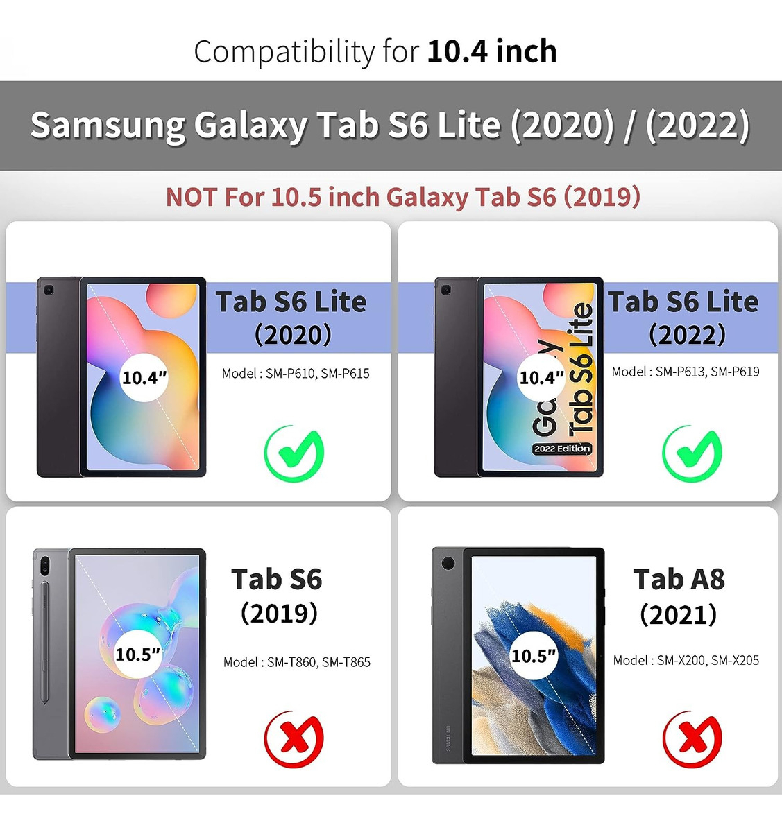 CASE PARA GALAXY TAB S6 LITE P610 P615 C/ PORTALÁPIZ LILA - 2