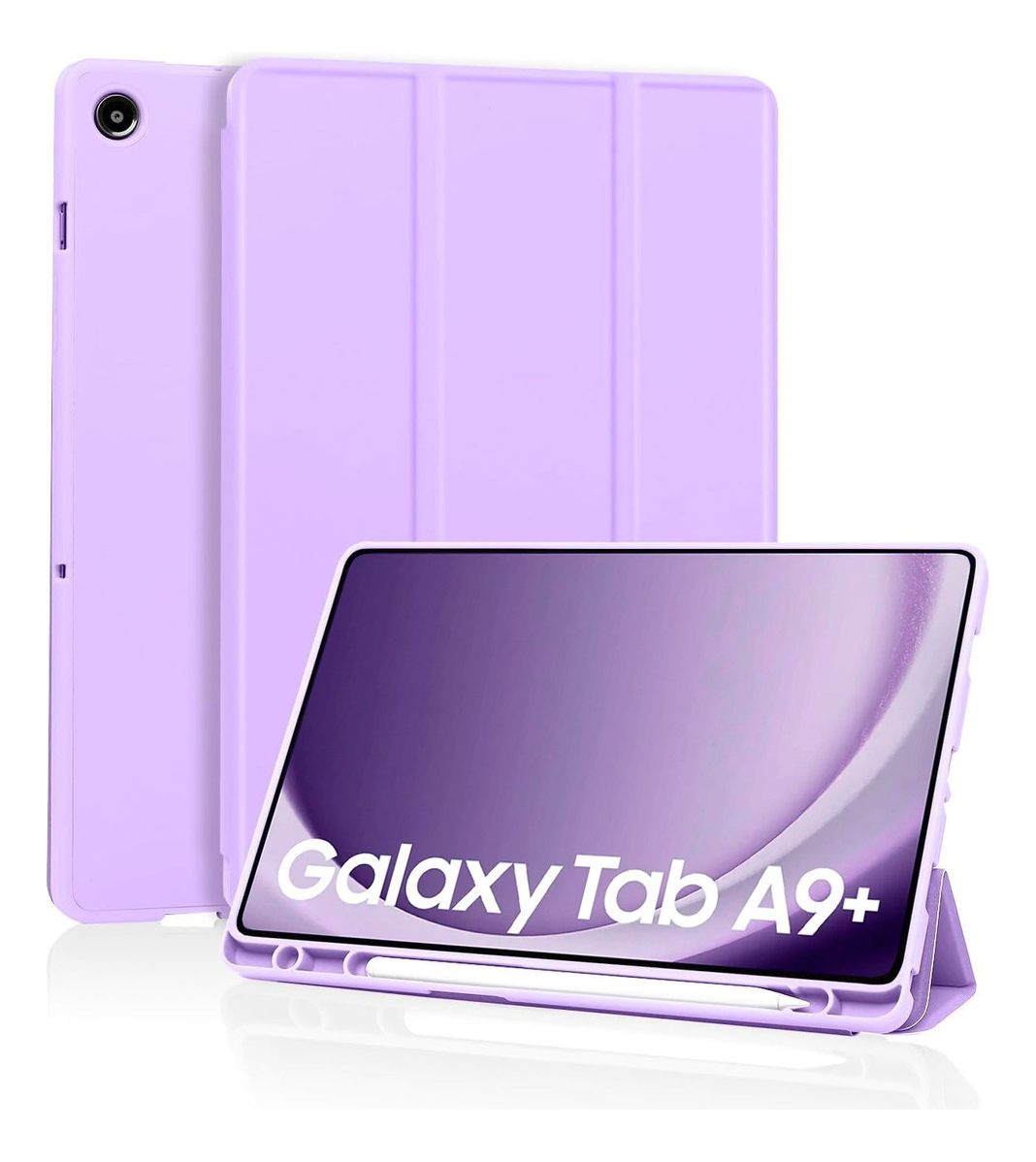 CASE FUNDA ESTUCHE PARA GALAXY TAB A9 PLUS X210 X216 LILA - 1