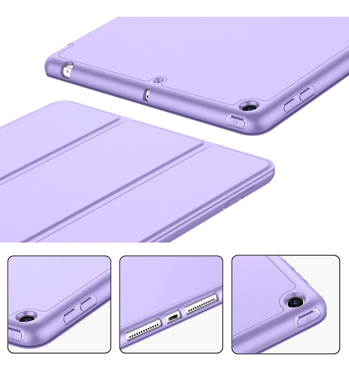 CASE + MICA PARA IPAD 10.2 7MA 8VA 9VA GEN FUNDA PROTECTOR - 4