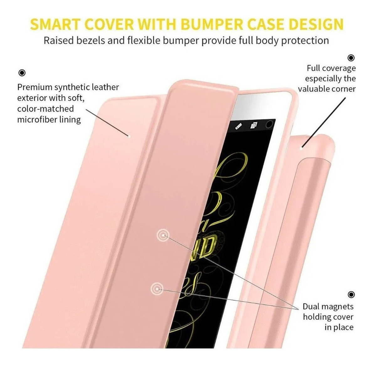 SMART CASE PARA IPAD PRO 10.5 2017 FUNDA ESTUCHE SILICONADO - 3
