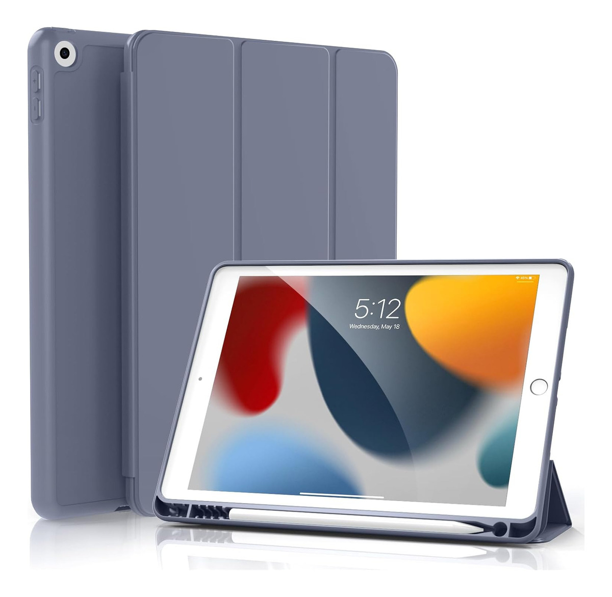 PARA IPAD 10.2 7MA 8VA 9VA GEN FUNDA CASE ESTUCHE PROTECTOR - 1