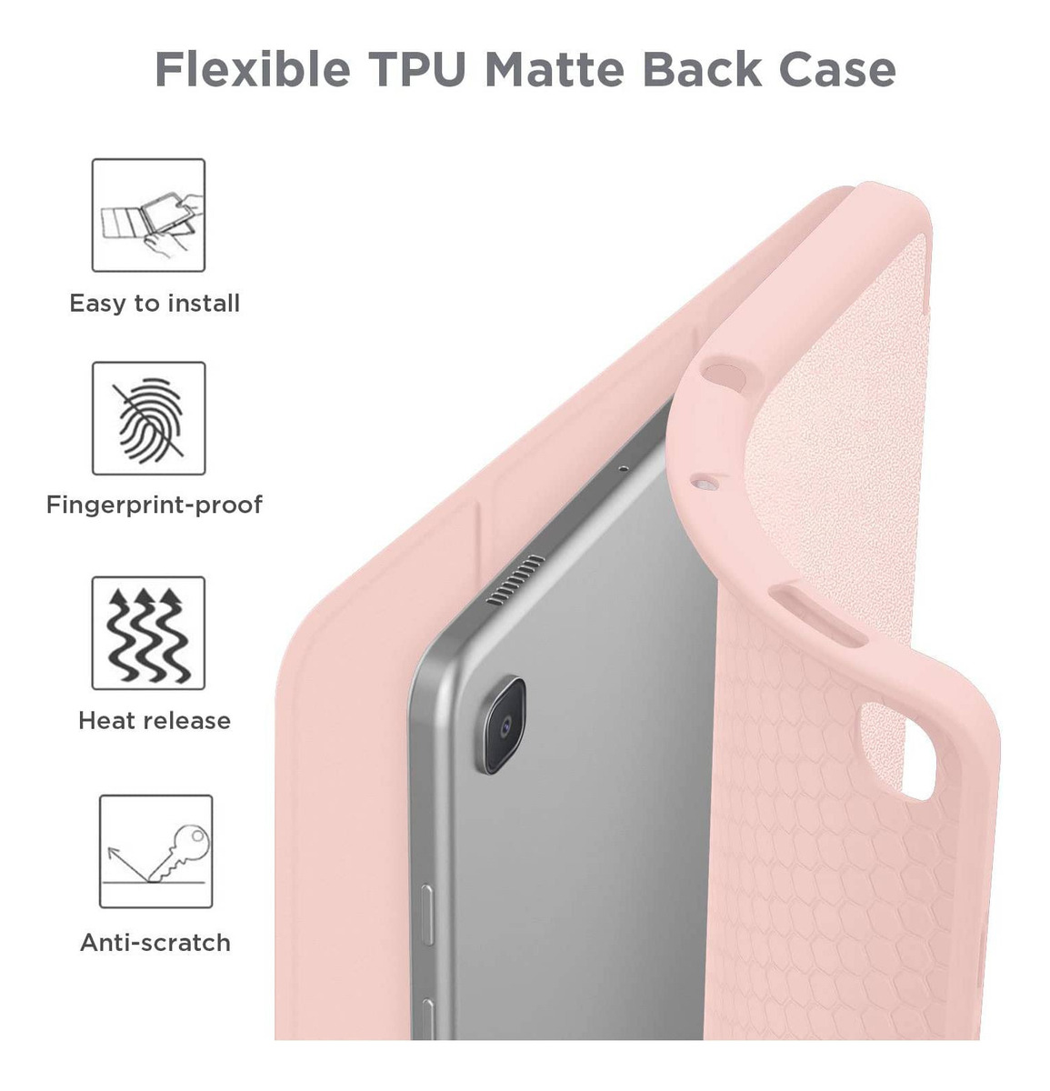 CASE FUNDA PARA GALAXY TAB S6 LITE 2020/22/24 CON PORTALÁPIZ - 5