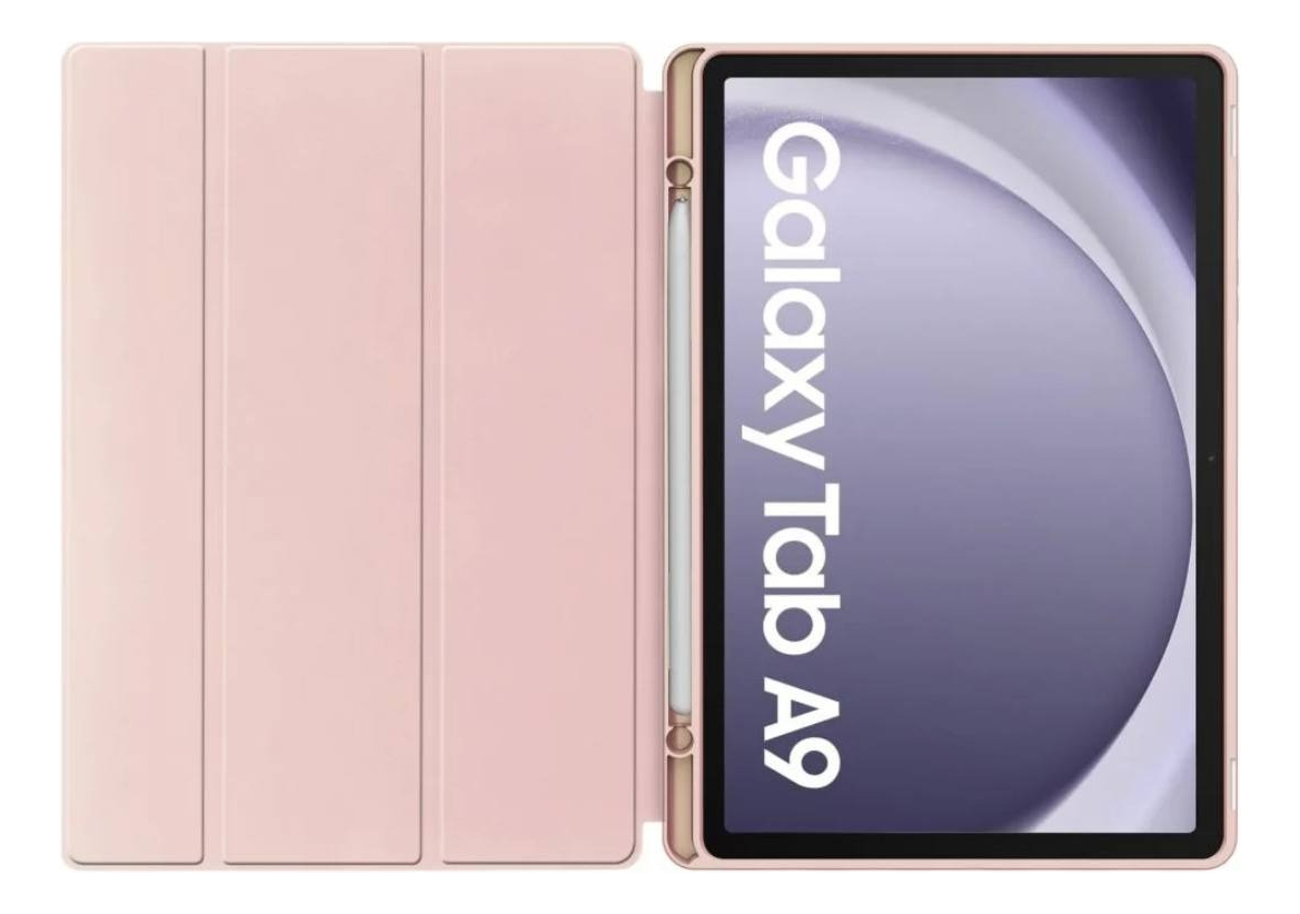 CASE PARA GALAXY TAB A9 8.7 X110 X115 FUNDA ESTUCHE ROSA - 6