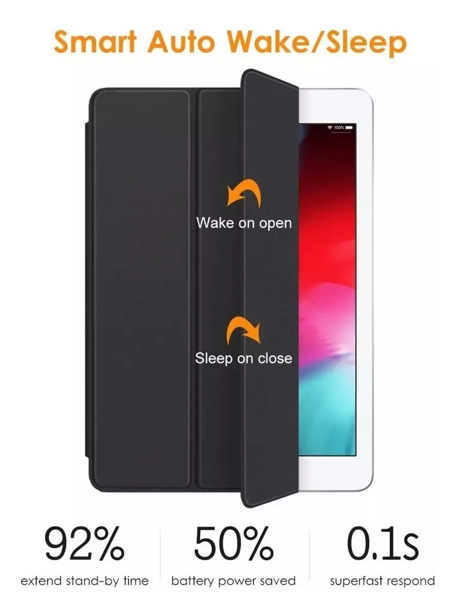 SMART CASE PARA IPAD AIR 2019 10.5 FUNDA ESTUCHE DE SILICONA - 4