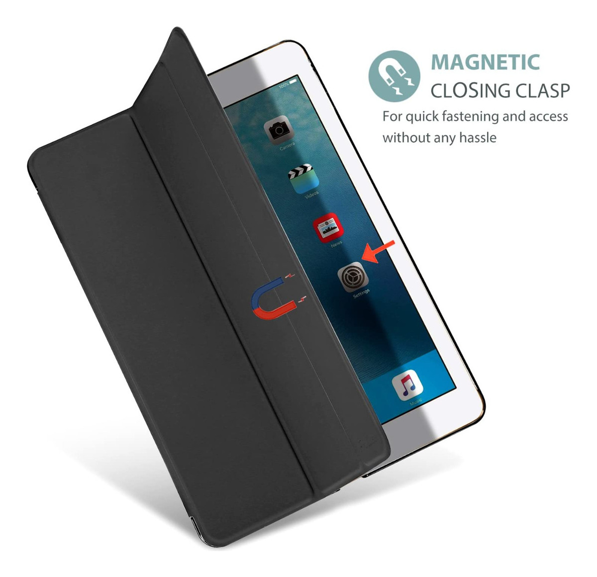 SMART CASE PARA IPAD AIR 2019 10.5 FUNDA ESTUCHE DE SILICONA - 5