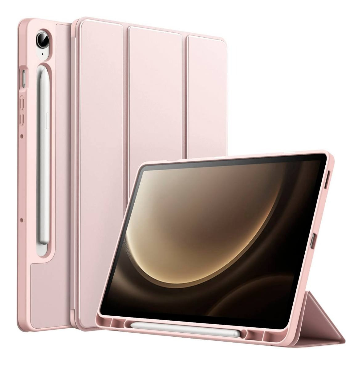 SMART CASE PARA GALAXY TAB S10 FE 10.9 X520 X526 (2025) ROSE - 1