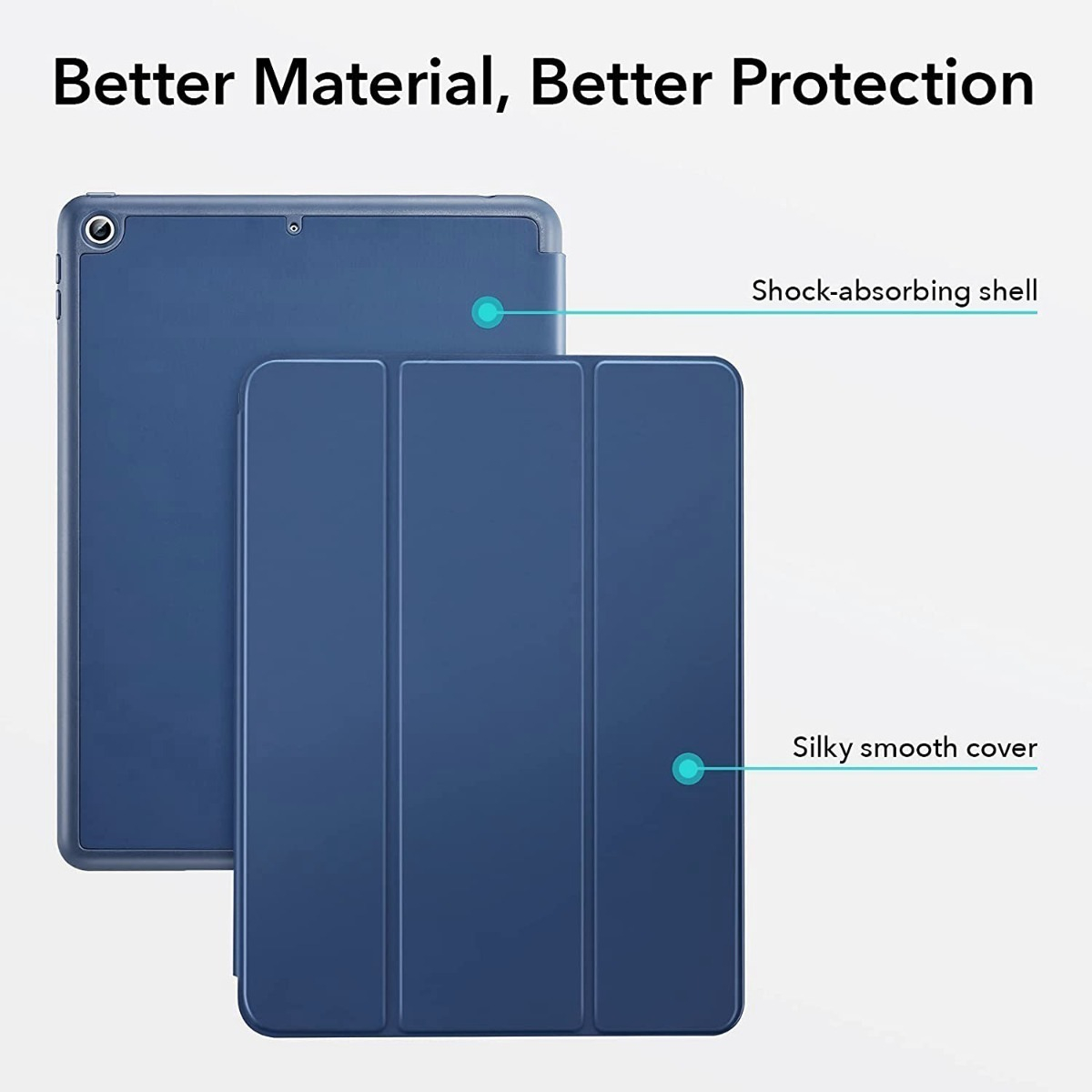 SMART CASE PARA IPAD 10.2 9NA / 8VA / 7MA CON PENCIL HOLDER - 4