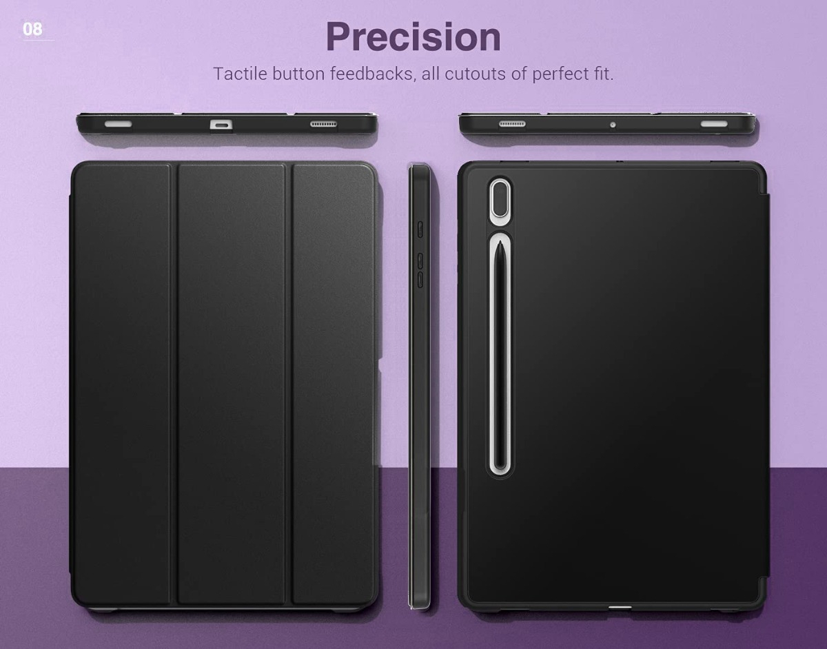 FUNDA CASE PARA GALAXY TAB S7 11 T870 T875 CON PORTALAPIZ - 2