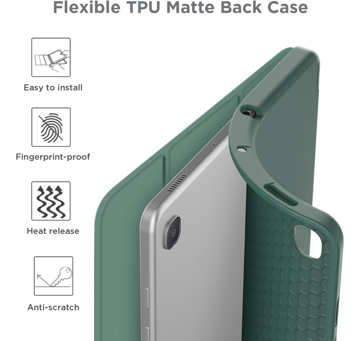 CASE GALAXY TAB S6 LITE 2022 P613 P619 FLIP COVER PROTECTOR - 4