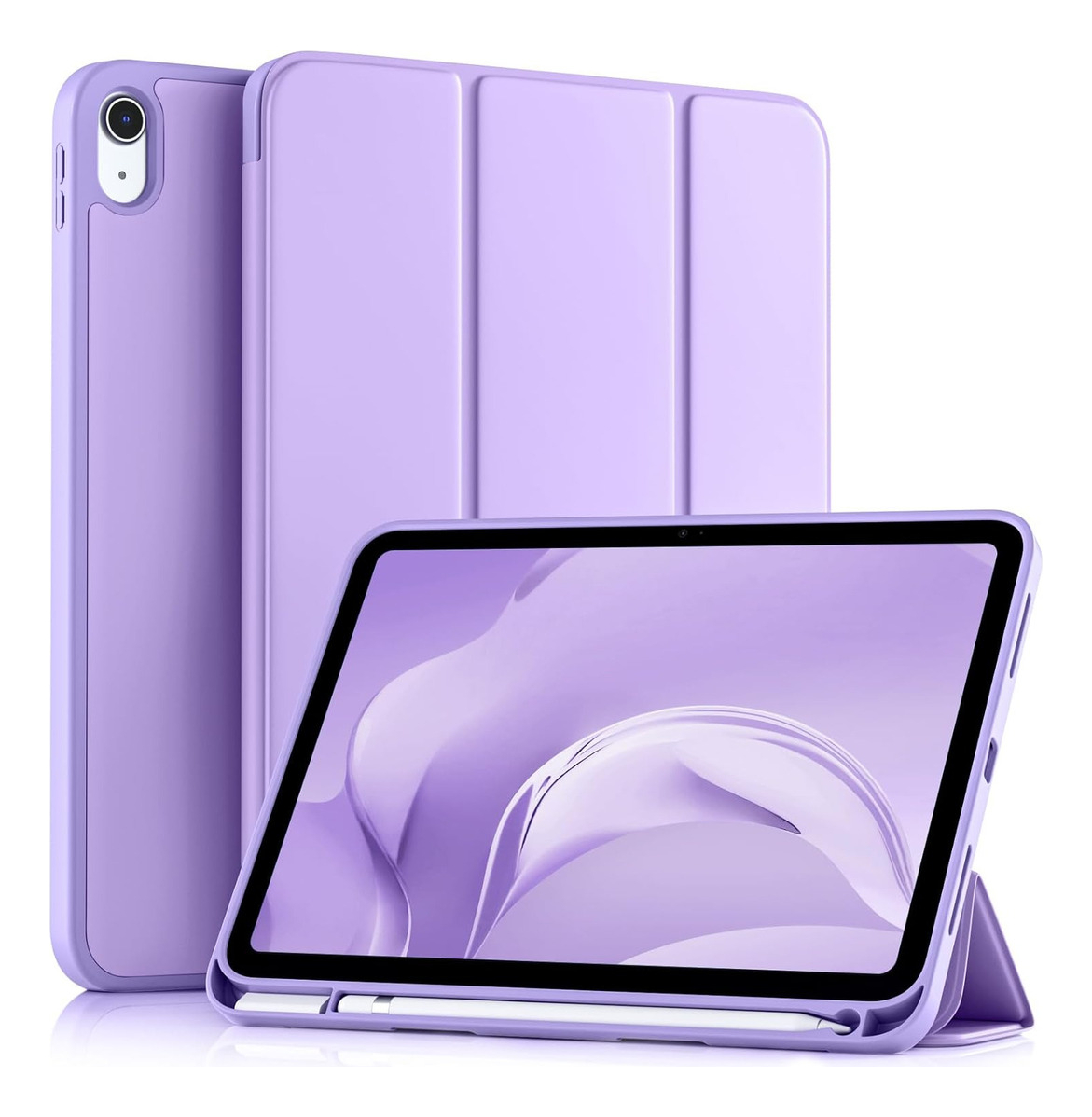 SMART CASE PARA IPAD A16 CHIP 11MA GEN (2025) ESTUCHE LILA - 1