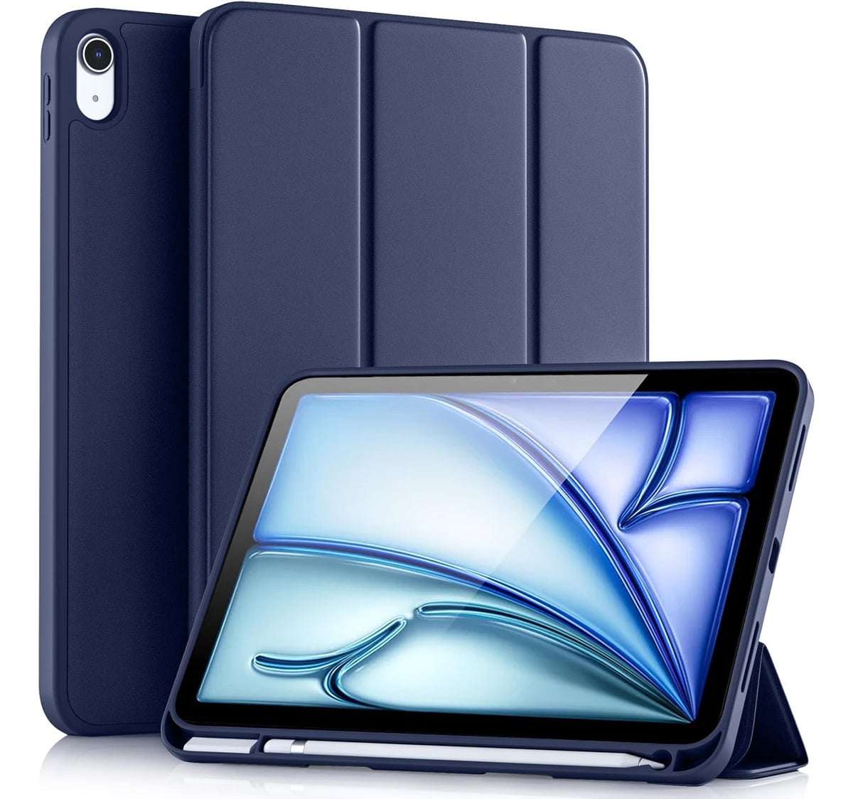 FUNDA SMART CASE PARA IPAD AIR 11 M3 CHIP (2025) NAVY - 1