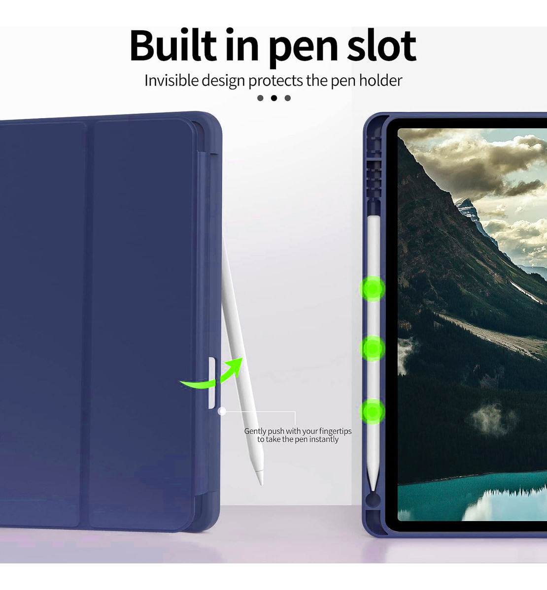 FUNDA SMART CASE PARA IPAD AIR 11 M3 CHIP (2025) NAVY - 5