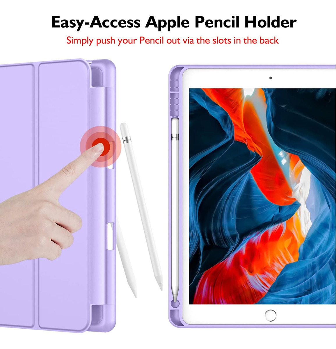 PARA IPAD 10.2 7MA 8VA 9VA GEN FUNDA CASE ESTUCHE PROTECTOR - 2