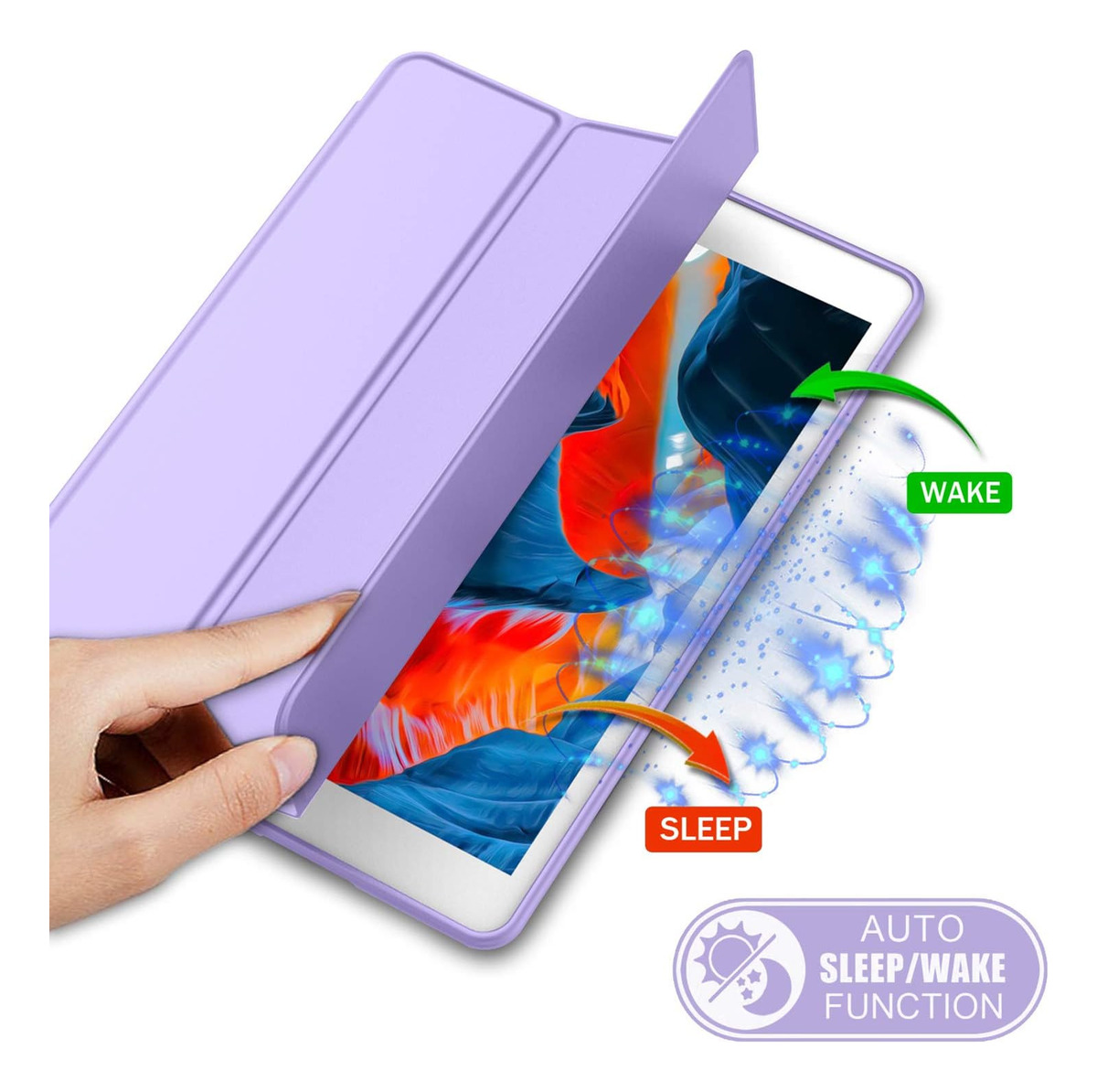PARA IPAD 10.2 7MA 8VA 9VA GEN FUNDA CASE ESTUCHE PROTECTOR - 3