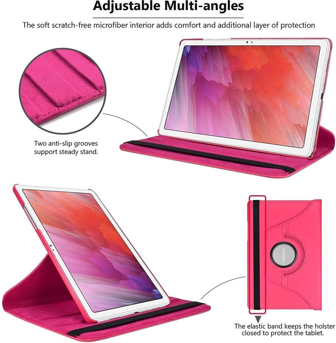 CASE FUNDA PARA GALAXY TAB A7 LITE 8.7 T220 T225 PROTECTOR - 6