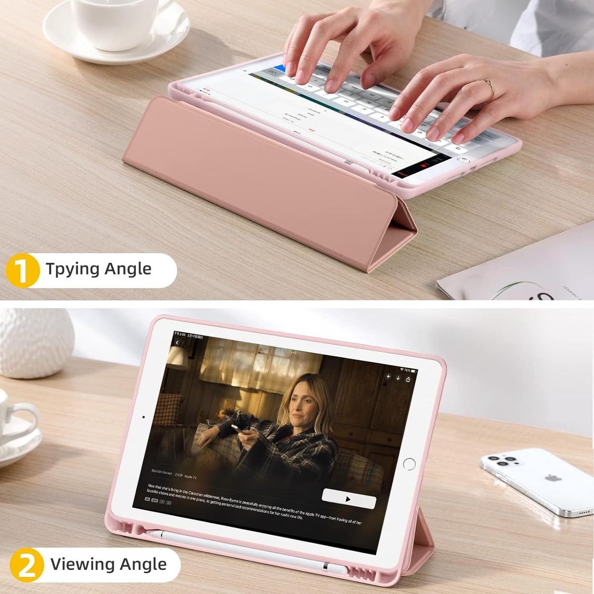 PARA IPAD 10.2 7MA 8VA 9VA GEN FUNDA CASE ESTUCHE PROTECTOR - 5