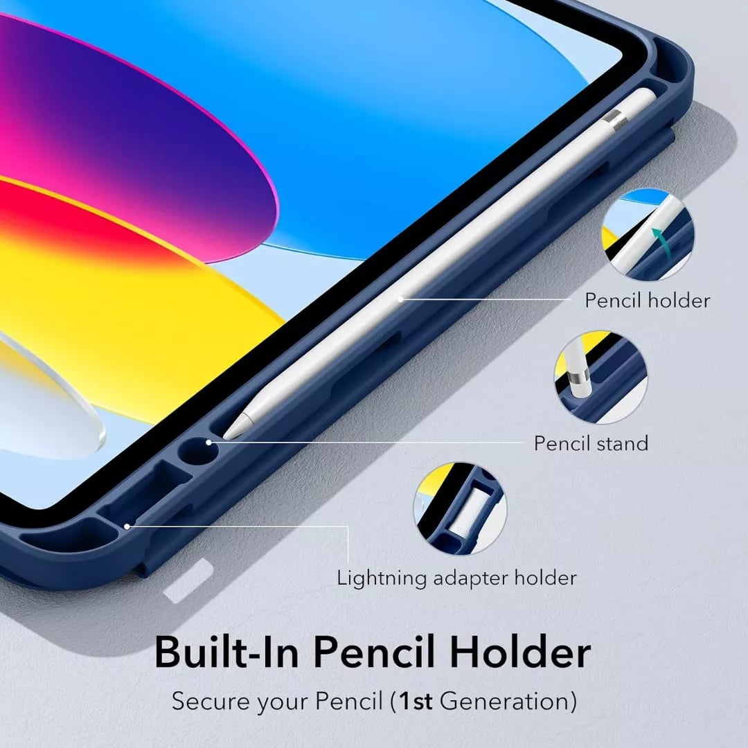 FUNDA SMART CASE PARA IPAD A16 CHIP 11MA GEN (2025) ESTUCHE - 3