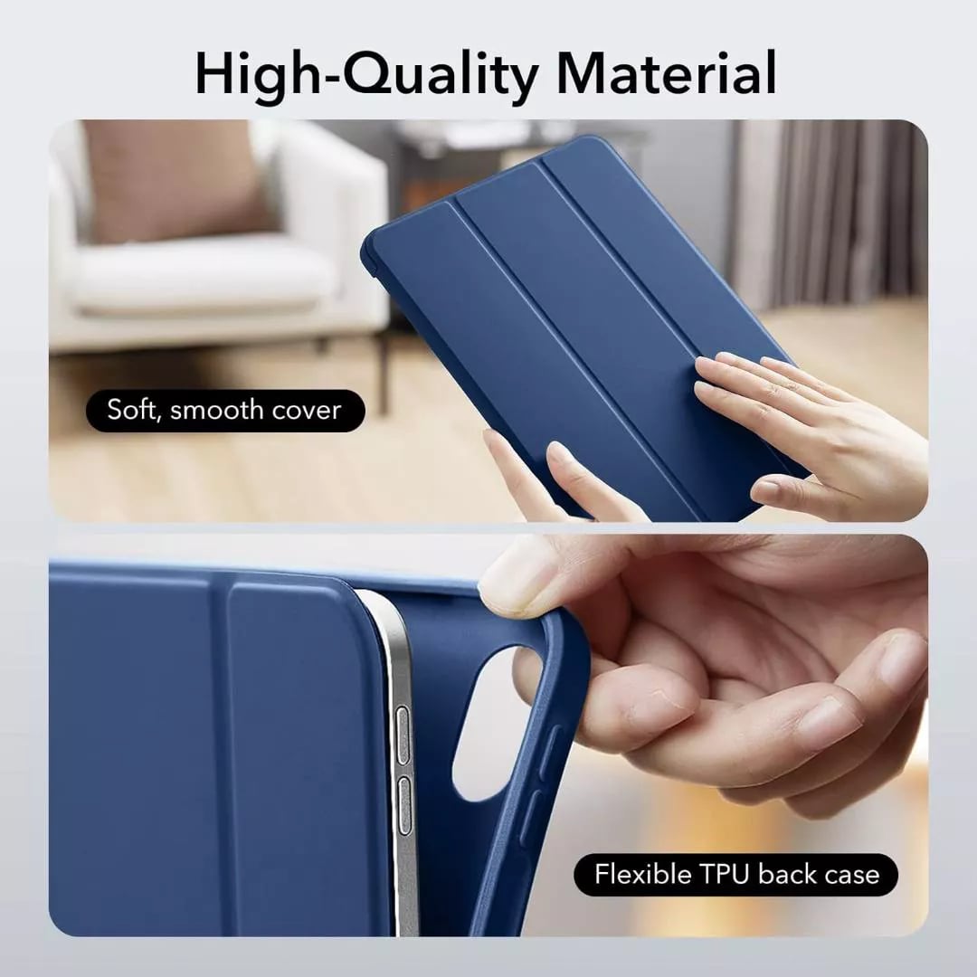 FUNDA SMART CASE PARA IPAD A16 CHIP 11MA GEN (2025) ESTUCHE - 4
