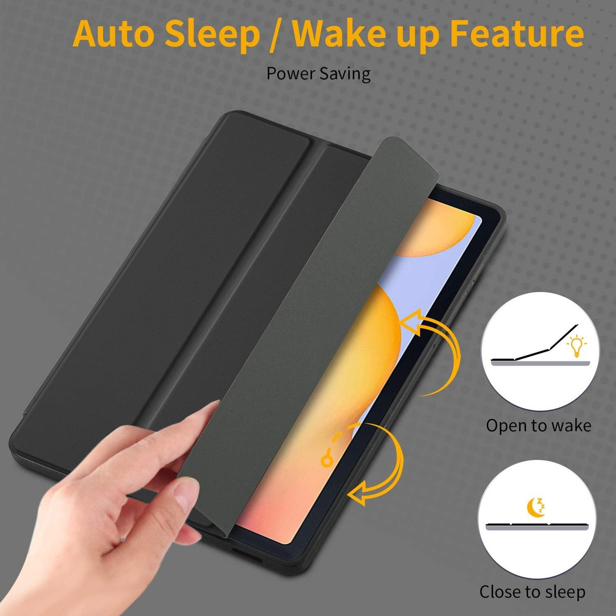 CASE + MICA PARA GALAXY TAB S6 LITE 2022 P613 P619 2UNITS - 6
