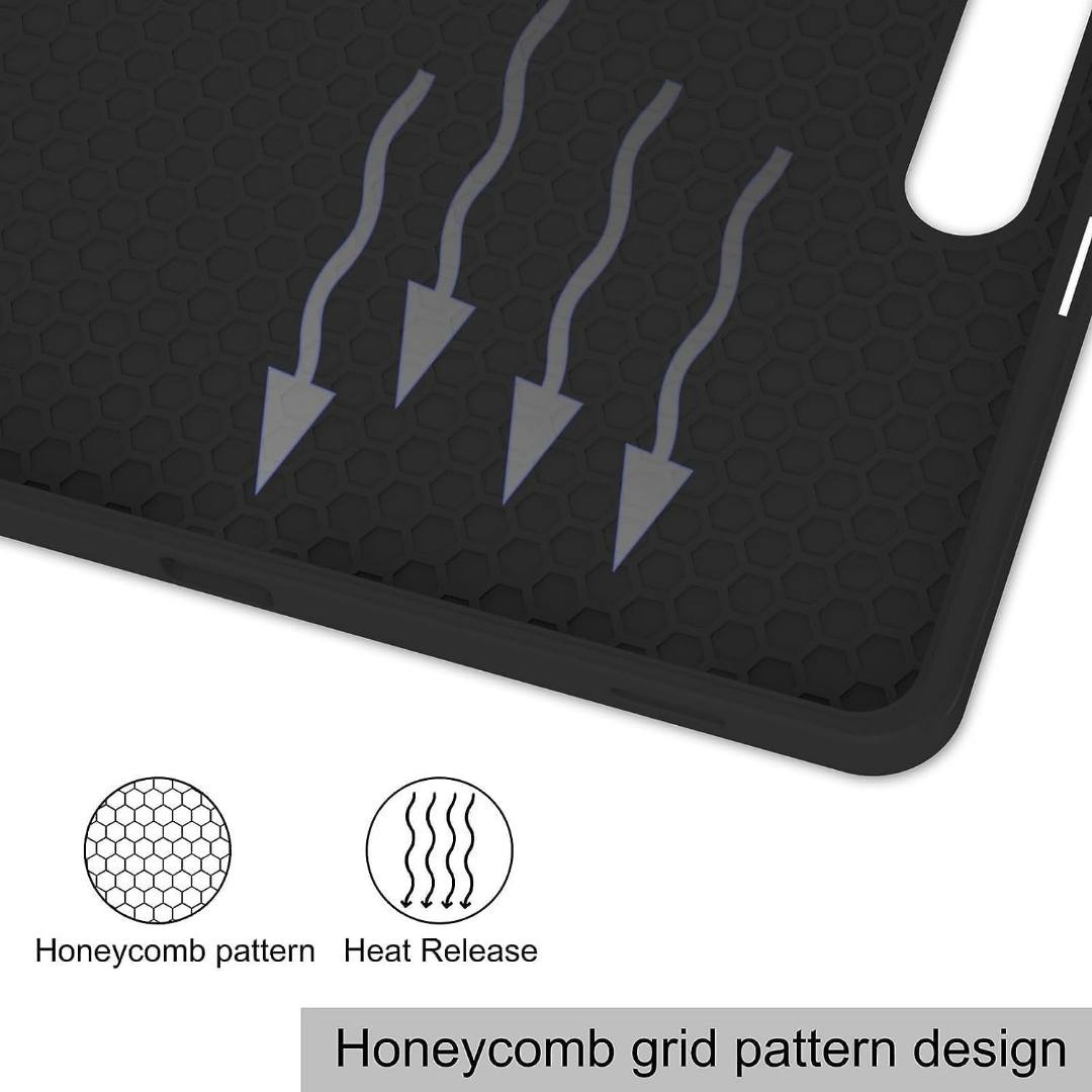 CASE FUNDA PARA GALAXY TAB S9 PLUS X810 X816 ESTUCHE NEGRO - 6
