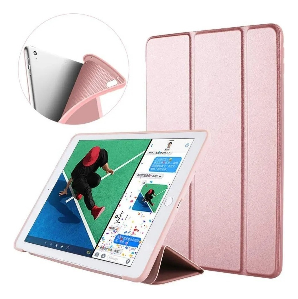 FUNDA SMART CASE PARA IPAD PRO 10.5 A1701 A1709 2017 ROSA - 1