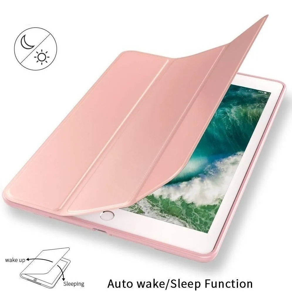 FUNDA SMART CASE PARA IPAD PRO 10.5 A1701 A1709 2017 ROSA - 2