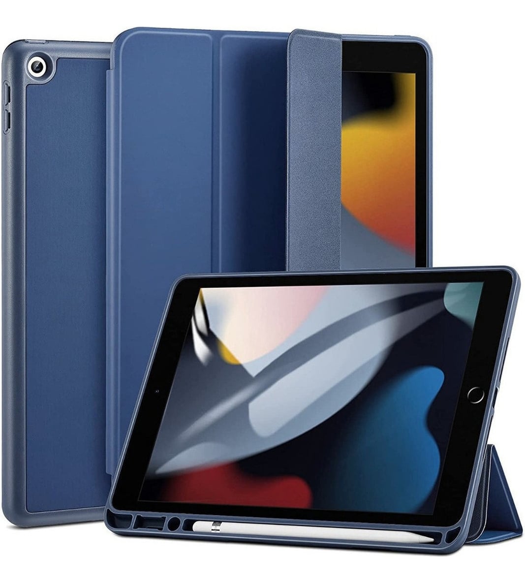 SMART CASE PARA IPAD 10.2 8GEN A2270 A2429 CON PORTALÁPIZ - 1