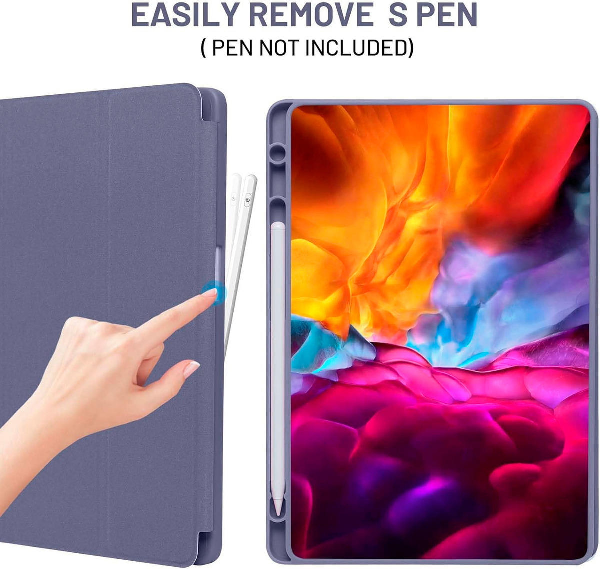 CASE FUNDA ESTUCHE PARA GALAXY TAB A9 PLUS 11 X210 PROTECTOR - 3