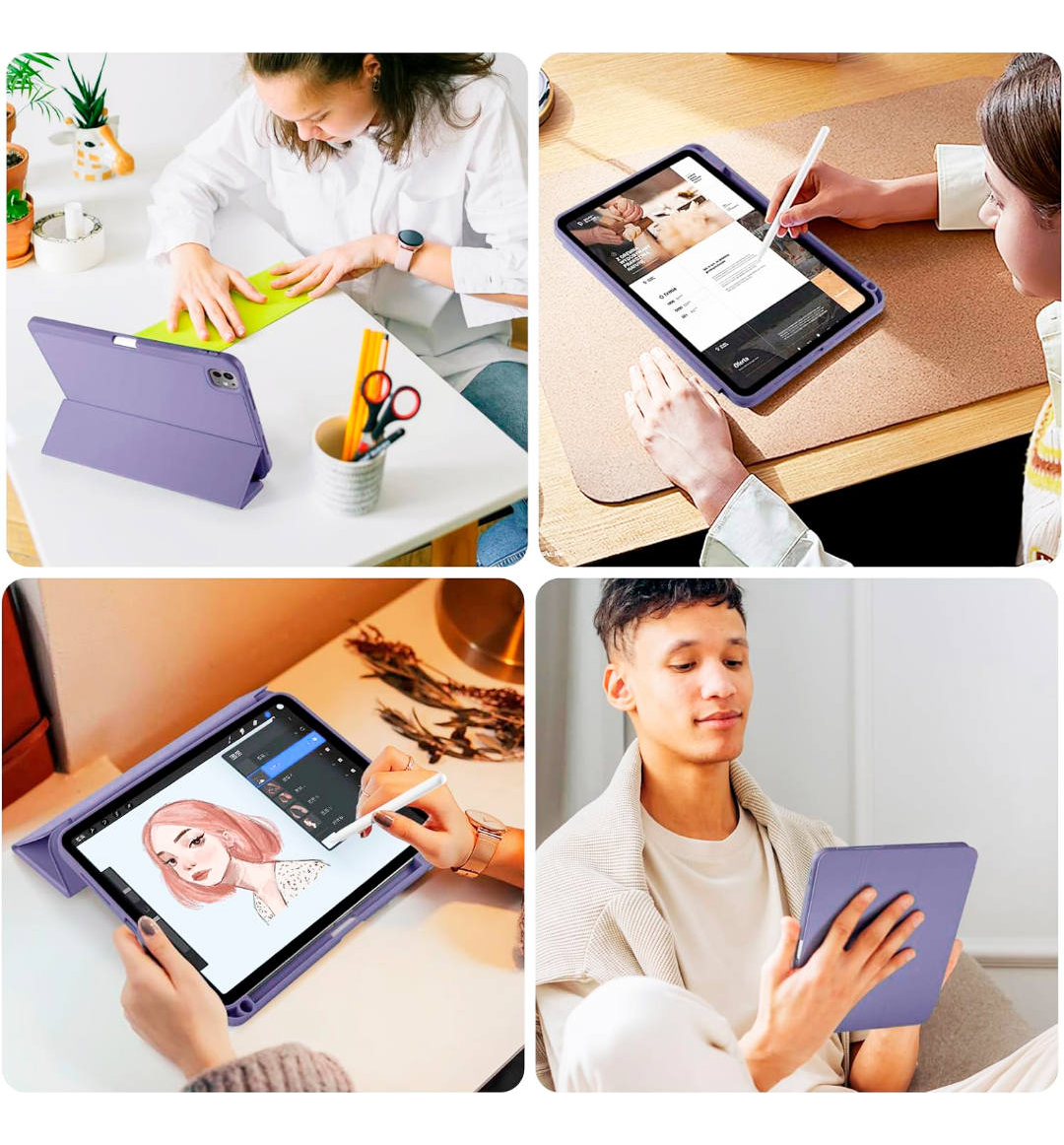 FUNDA CASE PARA IPAD PRO 11 M4 (2024) 5GEN ESTUCHE PROTECTOR - 2
