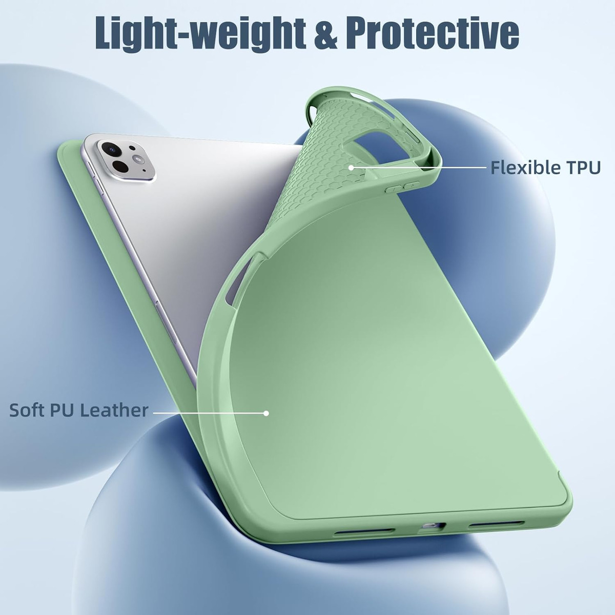 FUNDA CASE PARA IPAD PRO 11 M4 (2024) 5GEN ESTUCHE PROTECTOR - 4